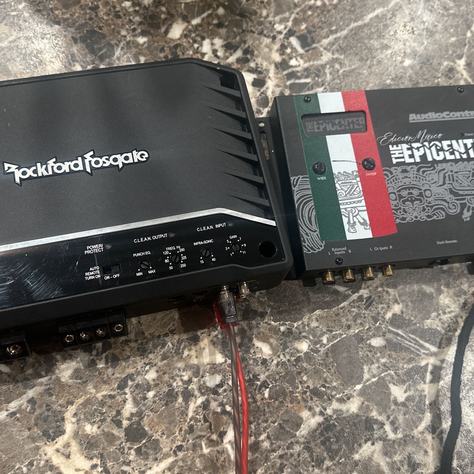 750W Amplifier And Epicenter(Mexico Edition)