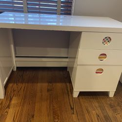 Switcharoo Study Table Solid Wood White