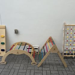 Forest Kids Norway Montessori Climbing Gym Set (4 pcs)