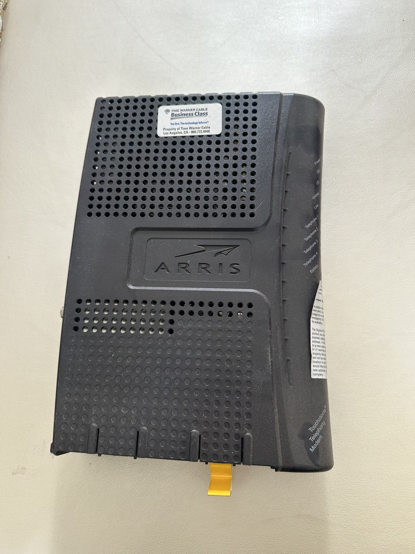 Arris TM604G/CT Touchstone Telephony Cable Modem TMO4AHDG6CT