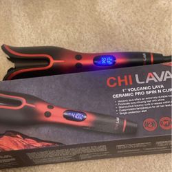 Ceramic Spin ‘n Curl Brand Chi Lava 
