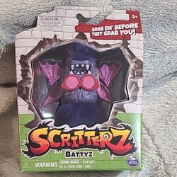 SCRITTERZ BATTYZ Interactive Jungle Creature Toy