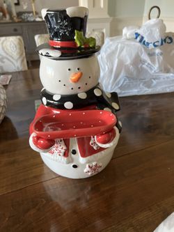Snowman Cookie Jar