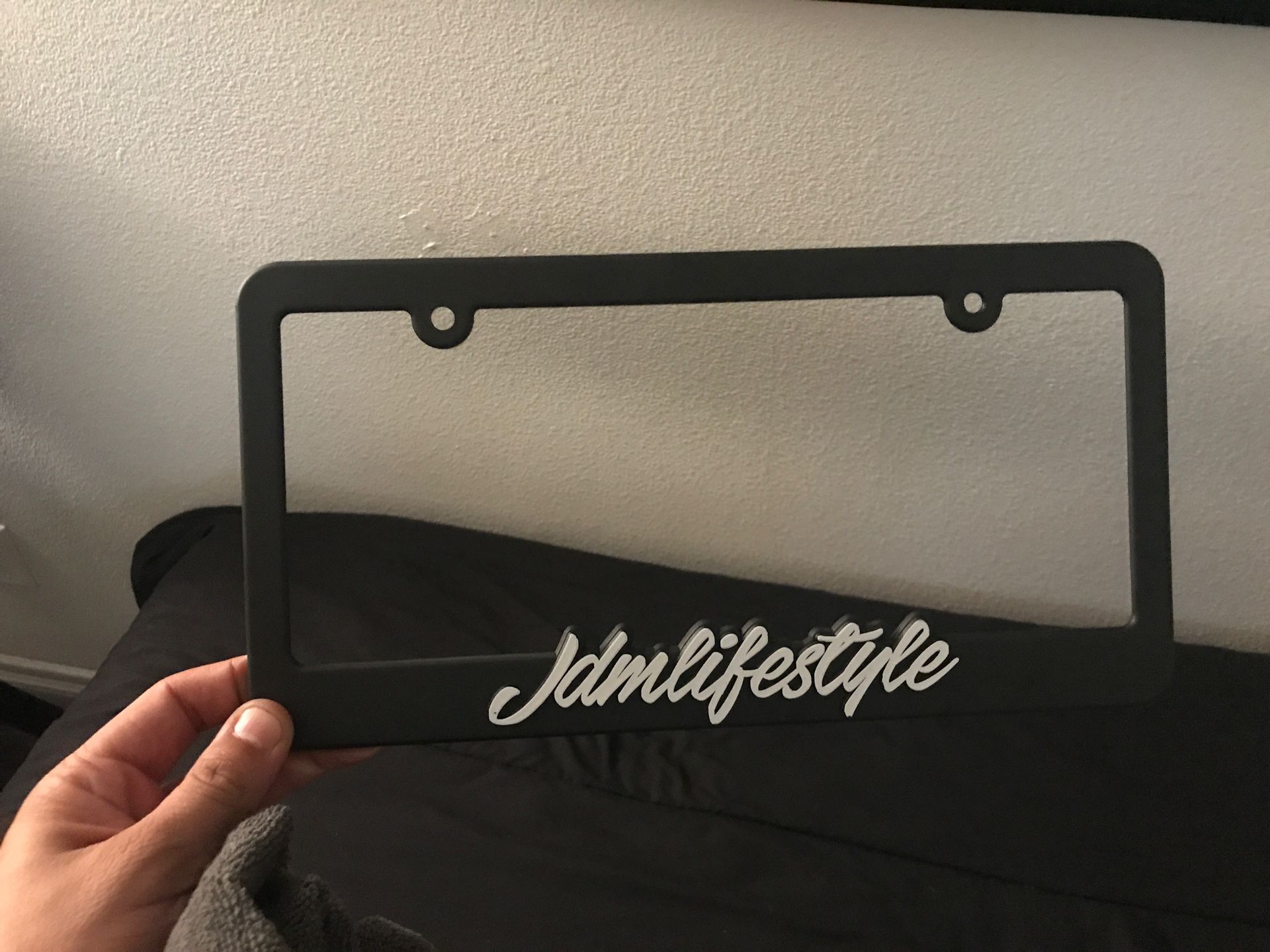 "JdmLifestyle" License Plate Frame