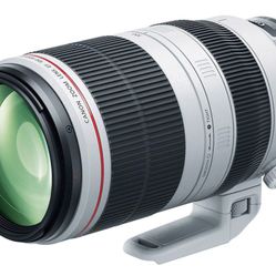 Canon EF 100-400mm f/4.5-5.6L IS II USM Lens. Item is in new condition. Lens, hood and lens covers only. No trades. 