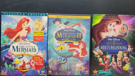 3 movies The Little Mermaid