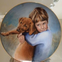 Hamilton Collection "THE GOLDEN PUPPY" A Country Summer Collection 0869C