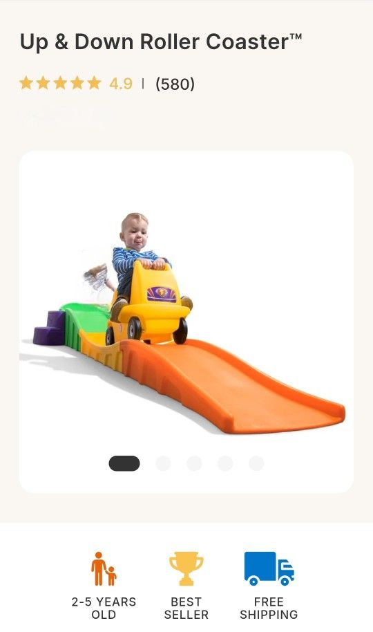 Up & Down Roller Coaster STEP2