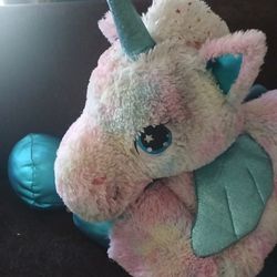 Large 43' Long Unicorn Plush