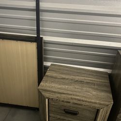 Dresser W/ Mirror And Nightstand 
