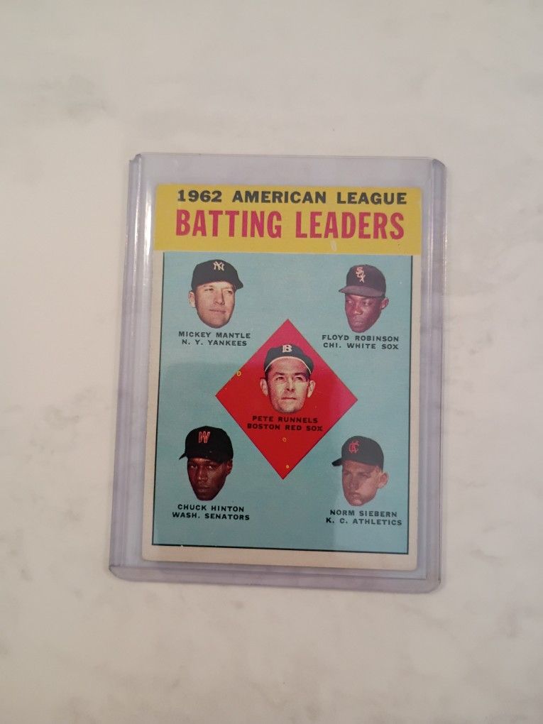Vintage Baseball Card: Mantle