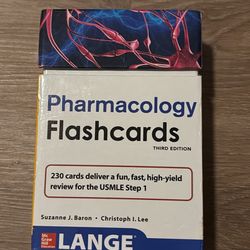 Pharmacology Flashcards Third Edition 