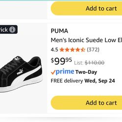 Puma Composite Toe Shoes