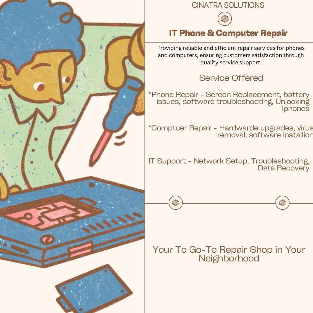 COMPUTERS AND IPHONE REPAIR