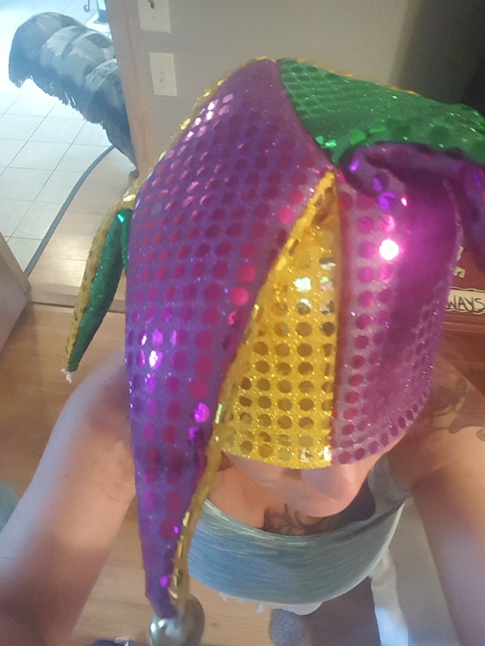 Jester hat for Halloween