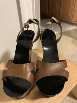 Chloe Wedge Shoes Size 5