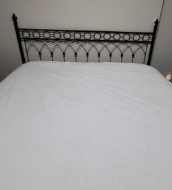 Metal King Headboard  and Footboard 