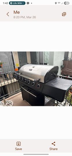 CHAR BROIL 6 BURNER GRILL