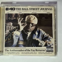 E-40 The Ball Street Journal - CD ** MINT ** RARE