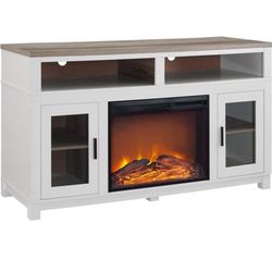 Fireplace TV Stand 