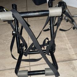 Allen 102DB Sports Deluxe 2-Bike Trunk Mount Rack, 23 x 15 x 4 in - Black Silver