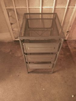 IKEA lennart metal drawer