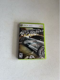 Xbox 360 Need For Speed Most Wanted game