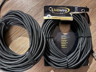 100ft 12g Livewire Speaker Cable