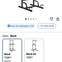 Power Tower / Pull Up Bar / Dip Station 