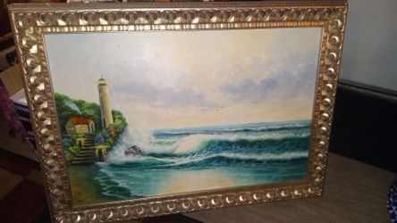 Don Ford oil painting signed