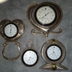 Vintage Brighton Miniature Clock Lot