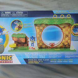 Sonic the Hedgehog Green Hill Zone Playset