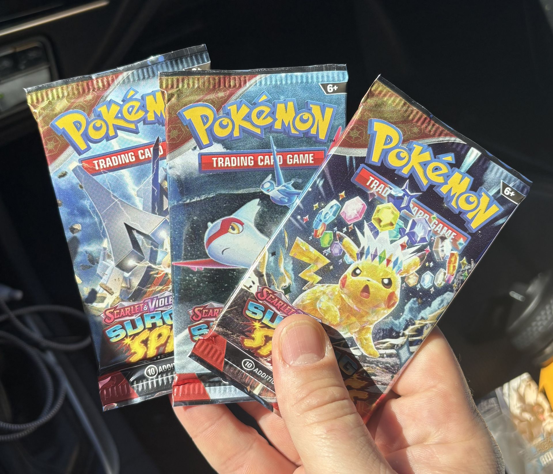 Pokemon Surging Sparks Boosters