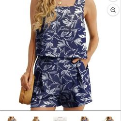 Brand New cotton 2 piece dress. Size M