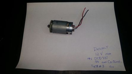 12 volt Dewalt