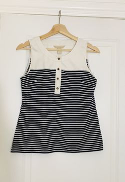 Banana Republic sleeveless blouse
