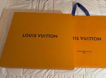 Louis Vuitton Gift Box and Shopping Bag