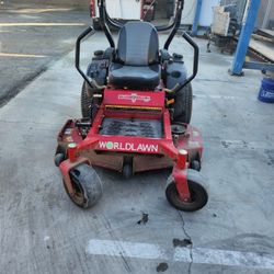 Worldlawn Zero Turn Mower 52inch