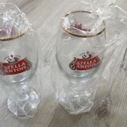 Original Stella Artois Glasses 