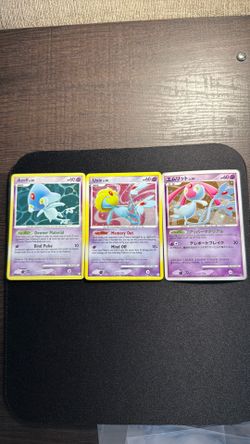 Pokemon cards- Azelf Uxie Mespirit