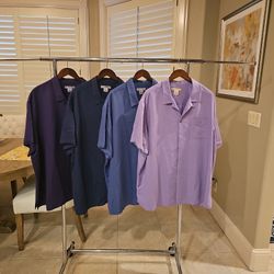 4 2XL Men's EUC shirts 