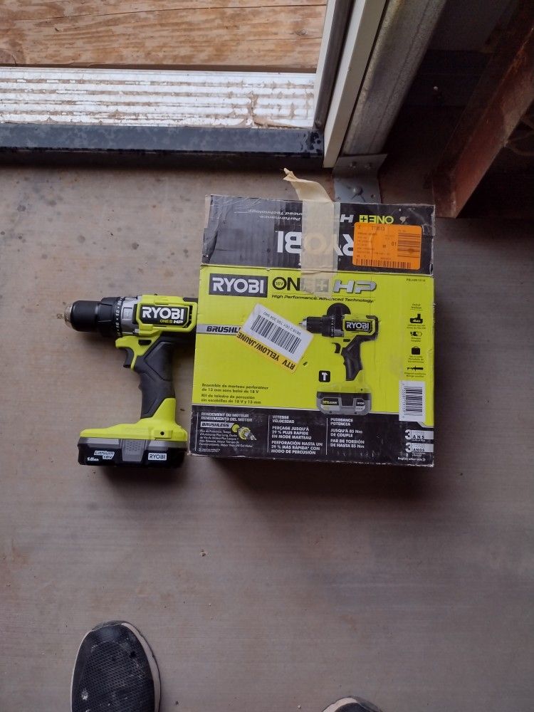 18v Brushless 1/2 Hammer Drill