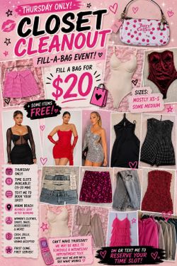 CLOSET CLEANOUT
