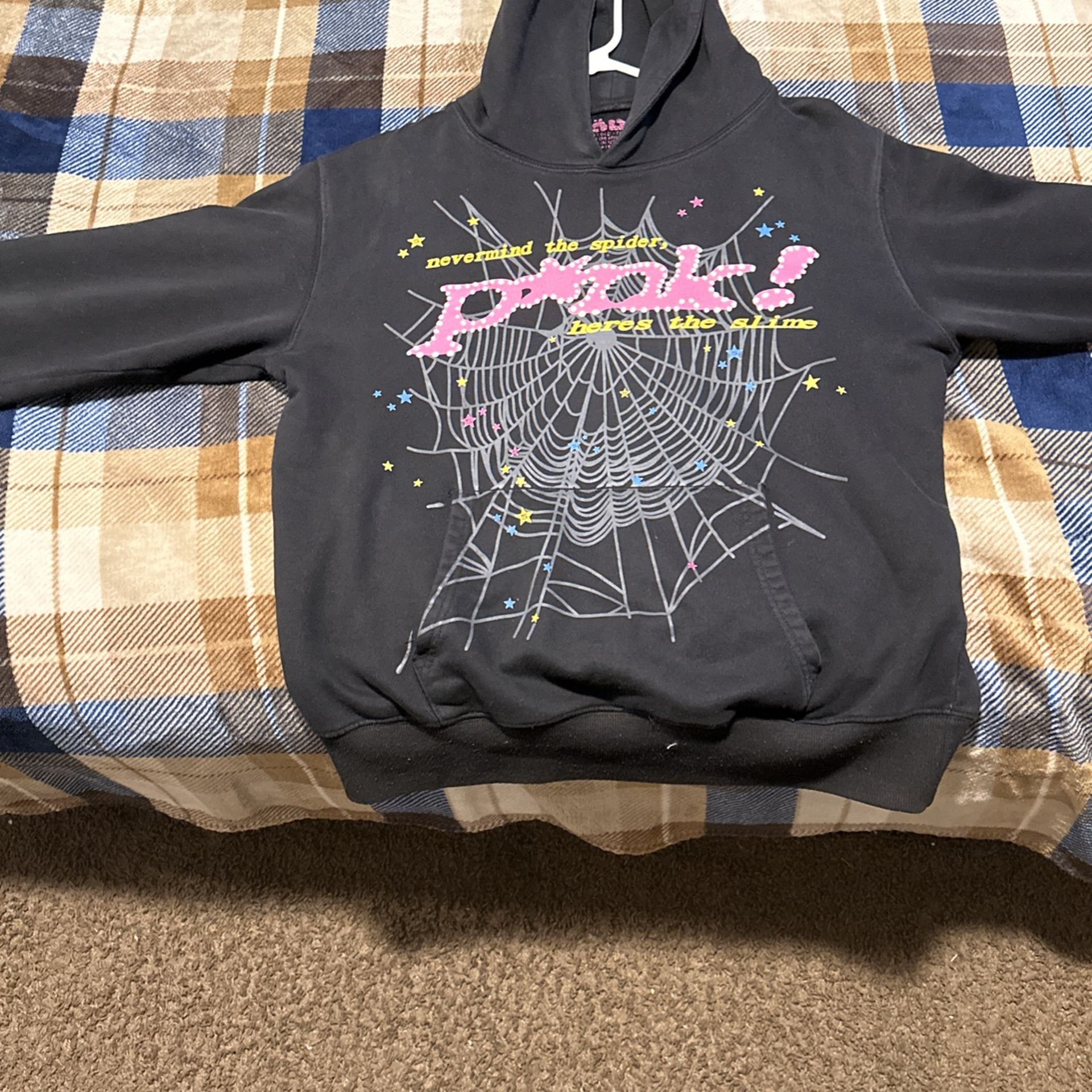 Sp6der hoodie(black)