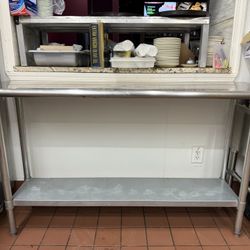 Commercial Prep Table 