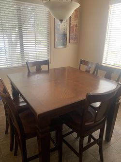 Dining table with chairs