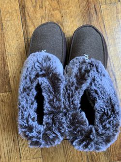Women's cozy memory foam slipper