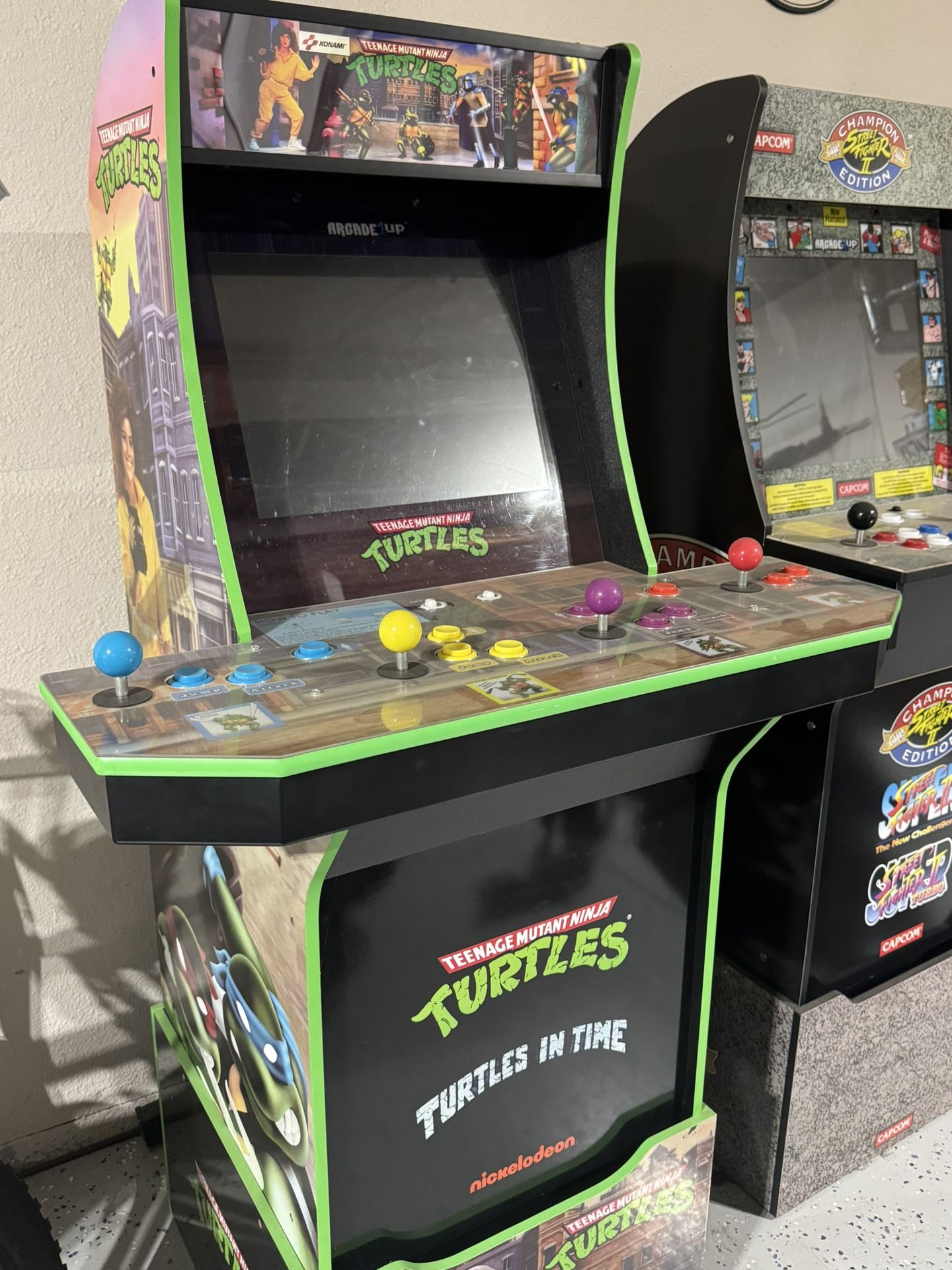 Teenage Mutant Ninja Turtles Arcade Up Game 