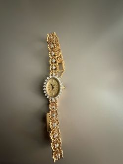 Geneve 14kt Diamond Watch
