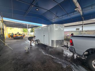 Used Trailer 6x14 "2016" Pulls amazing, one owner, no Leaks 6ft hight interior clean documentation in hand ✋️, READ DESCRIPTION FIRST, LEA PRIMERO.